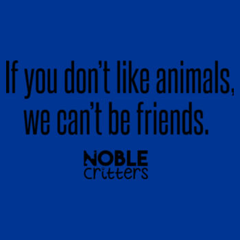 WE CAN'T BE FRIENDS - PREMIUM UNISEX S/S TEE - ROYAL BLUE Design