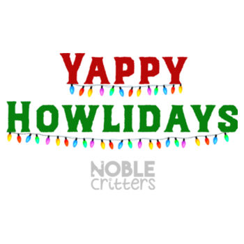 YAPPY HOWLIDAYS - PREMIUM UNISEX S/S TEE - WHITE Design
