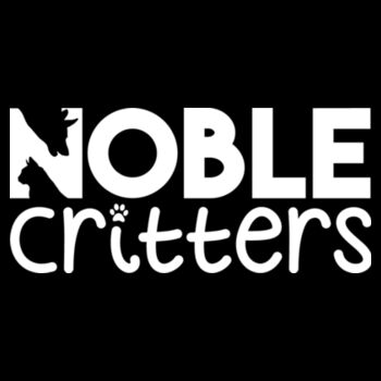 NOBLE CRITTERS LOGO - PREMIUM UNISEX CREW NECK SWEATSHIRT - BLACK Design