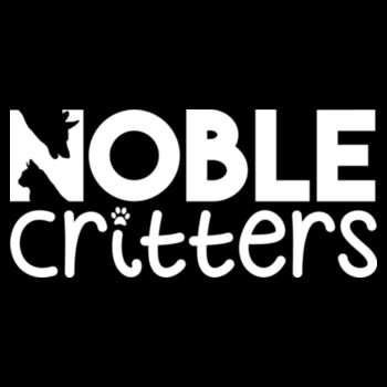NOBLE CRITTERS LOGO - PREMIUM ADJUSTABLE MESH BACK HAT - BLACK Design