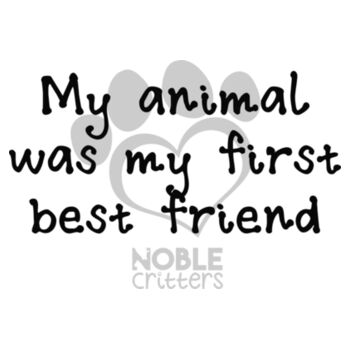 FIRST BEST FRIEND - TODDLER PREMIUM T-SHIRT - WHITE Design
