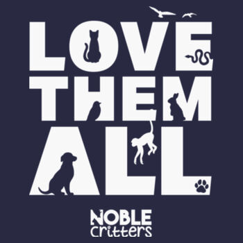 LOVE THEM ALL - PREMIUM WOMEN'S FITTED S/S VNECK T-SHIRT - $W7KQEX$ Design