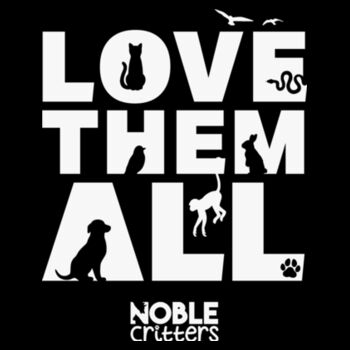 LOVE THEM ALL - PREMIUM WOMEN'S FITTED T-SHIRT - $W7KQEX$ Design