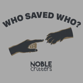 WHO SAVED WHO? - PREMIUM UNISEX HOODIE - 531JYC Design