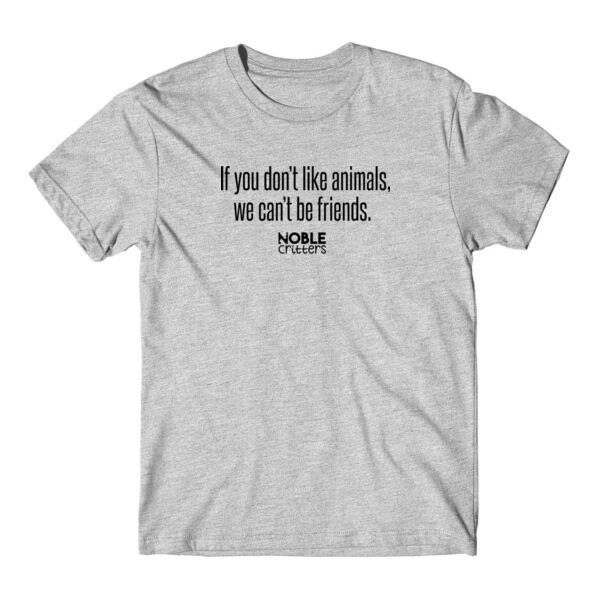 WE CAN'T BE FRIENDS - PREMIUM UNISEX S/S TEE - LIGHT GRAY HEATHER Thumbnail