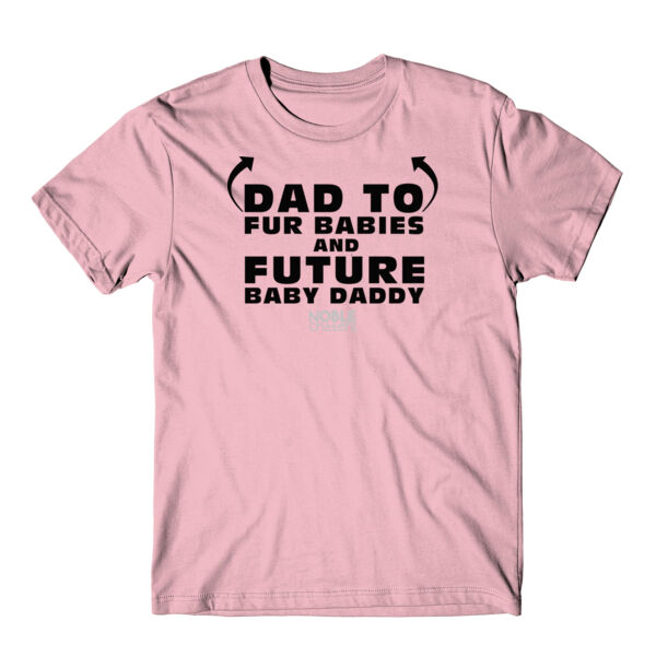 FUTURE BABY DADDY - PREMIUM UNISEX S/S TEE - LIGHT PINK Thumbnail