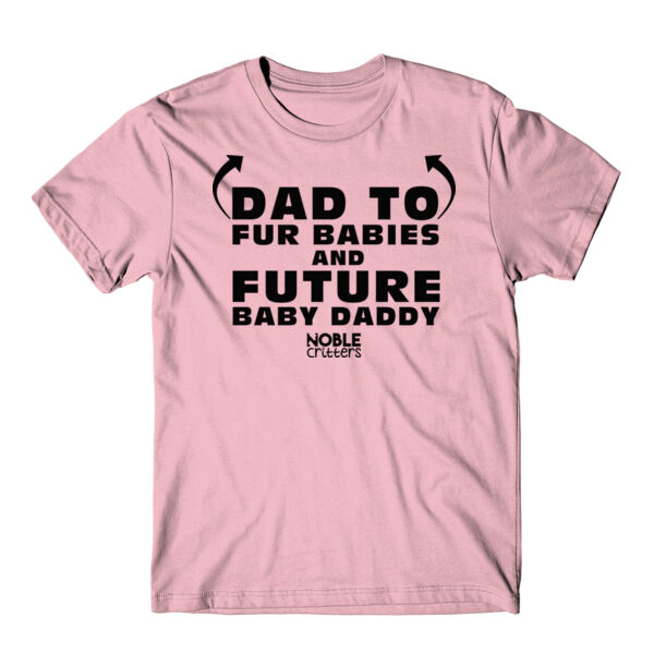 FUTURE BABY DADDY - PREMIUM UNISEX S/S TEE - LIGHT PINK Thumbnail
