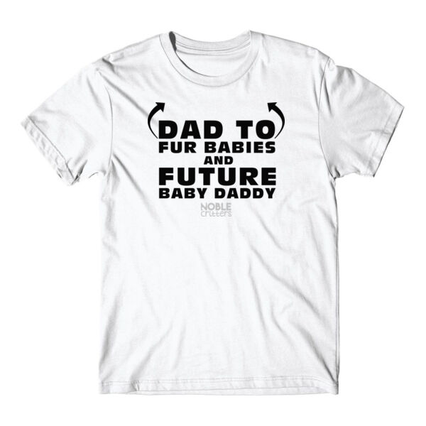 FUTURE BABY DADDY - PREMIUM UNISEX S/S TEE - WHITE Thumbnail