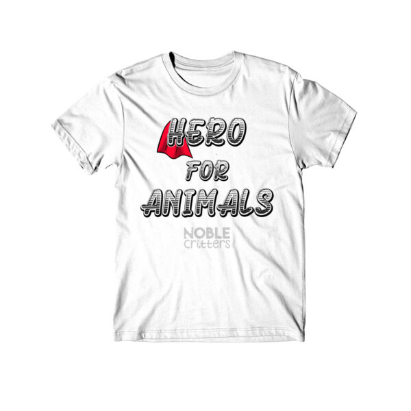 HERO FOR ANIMALS - TODDLER PREMIUM T-SHIRT - WHITE Thumbnail