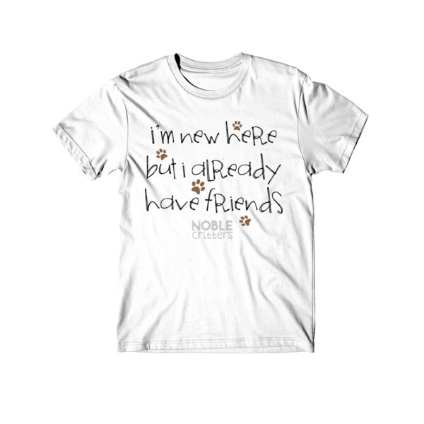 I ALREADY HAVE FRIENDS - TODDLER PREMIUM T-SHIRT - WHITE Thumbnail