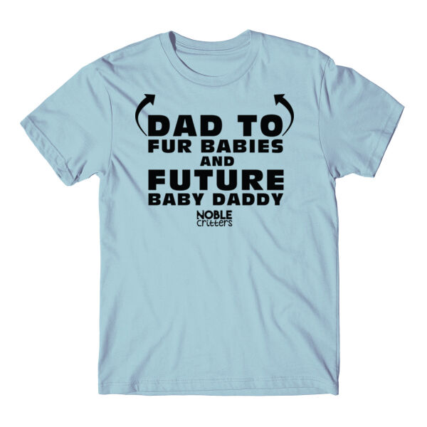 FUTURE BABY DADDY - PREMIUM UNISEX S/S TEE - LIGHT BLUE Thumbnail
